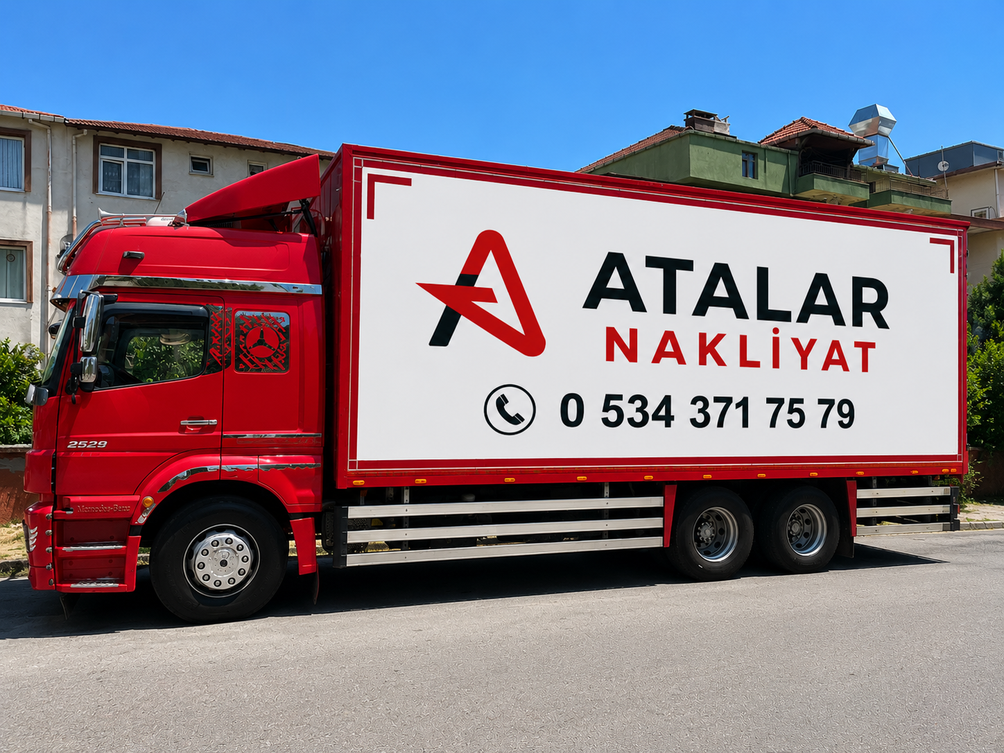 Atalar Nakliyat şehirler arası nakliyat kamyonu